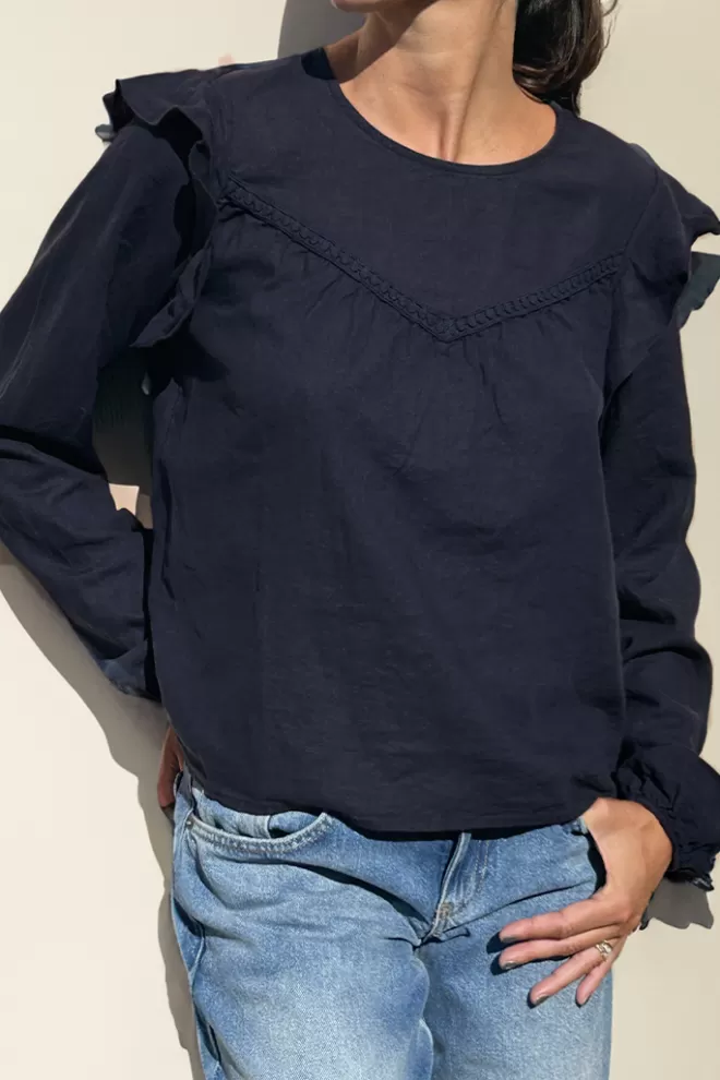 Camicie & Bluse^Subdued Blusa con rouches