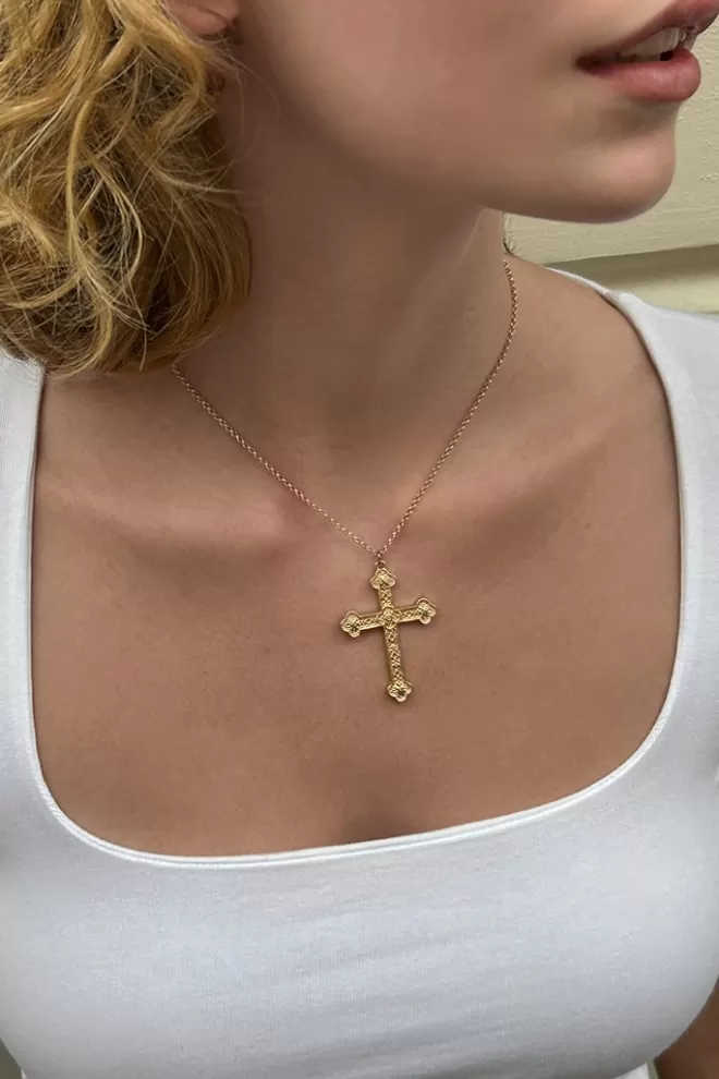 Accessori^Subdued Collana croce