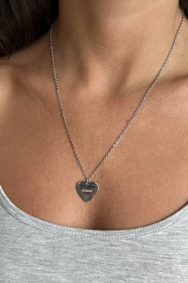 Accessori^Subdued Collana cuore Amore