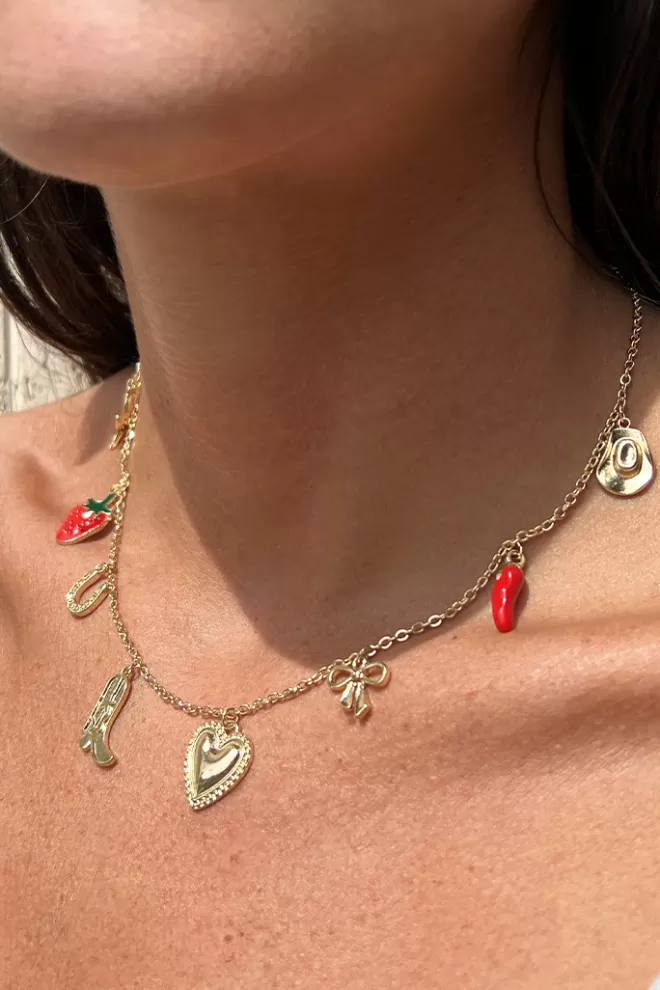 Accessori^Subdued Collana multiciodoli