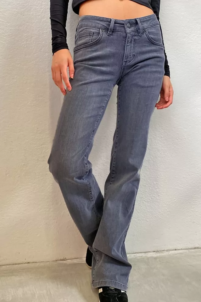 Denim^Subdued Jeans flare low waist