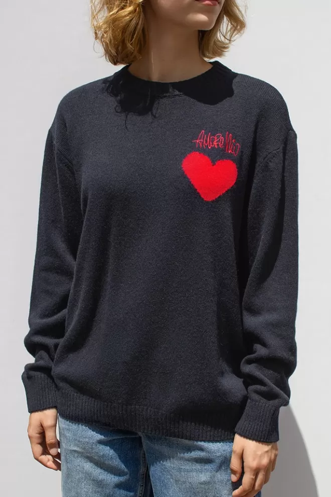 Graphics^Subdued Maglione Amore mio