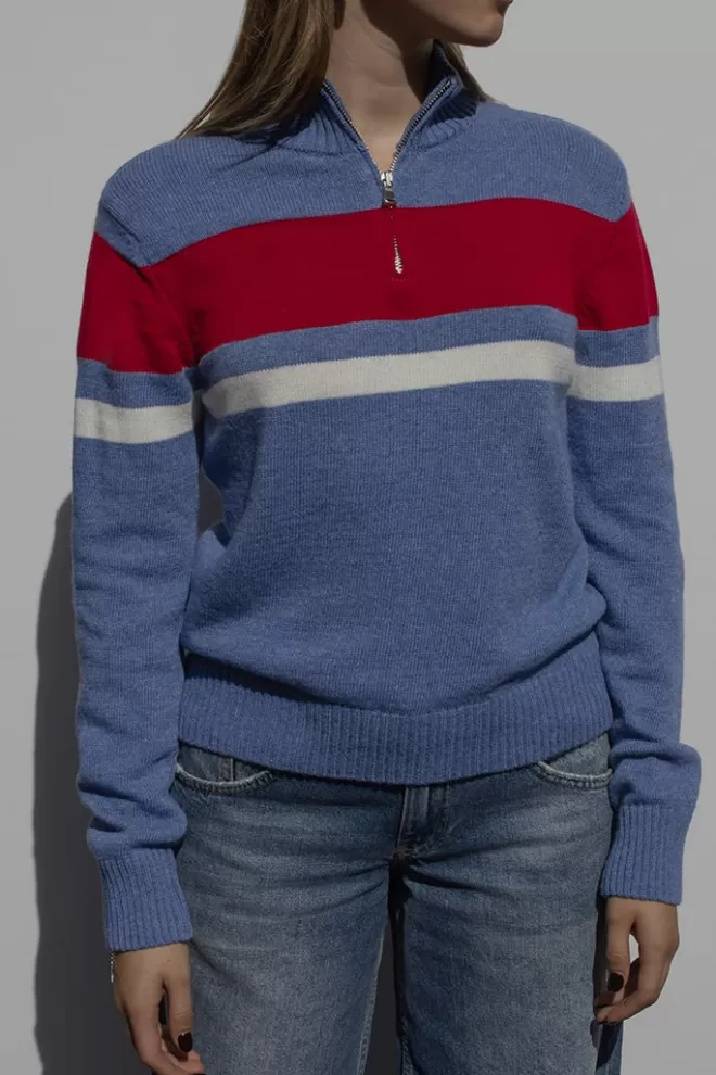 Maglioni^Subdued Maglione mezza zip