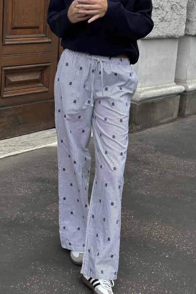 Pantaloni^Subdued Pantaloni con orsi wide-leg