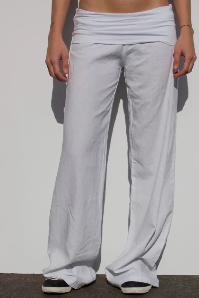 Pantaloni^Subdued Pantaloni palazzo fascia in vita