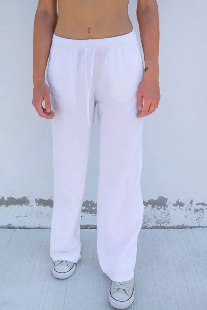 Pantaloni^Subdued Pantaloni wide leg con coulisse
