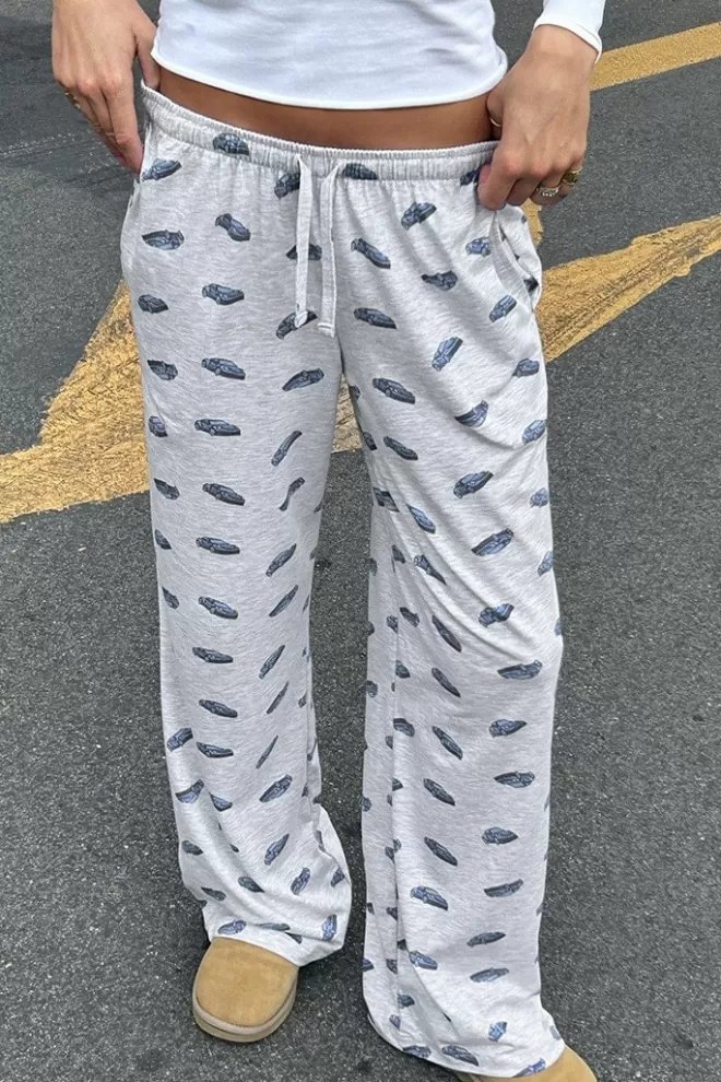 Pantaloni^Subdued Pantaloni wide-leg con coulisse con Cars