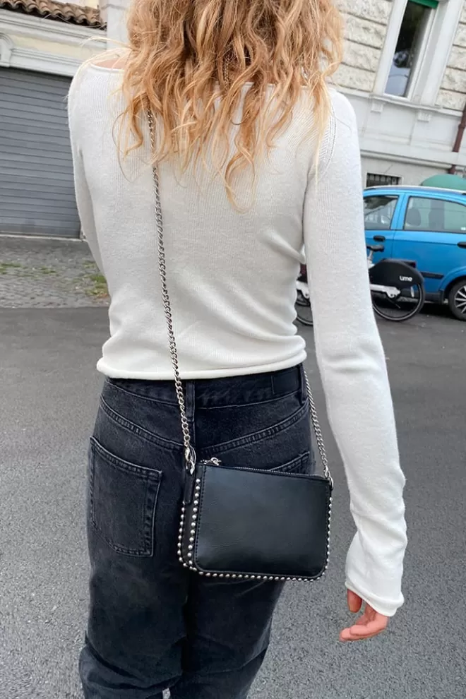 Accessori^Subdued Pochette con borchie con tracolla