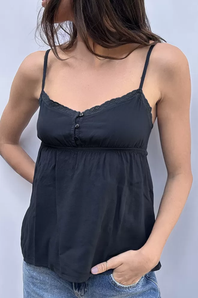 Top^Subdued Tank top con bottoncini
