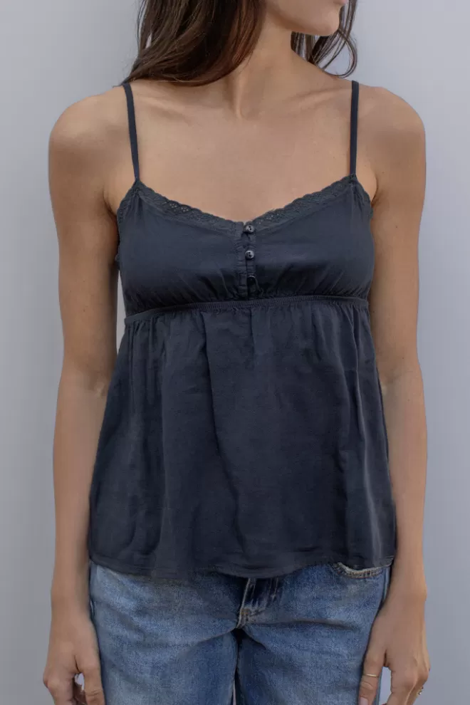 Top^Subdued Tank top con bottoncini