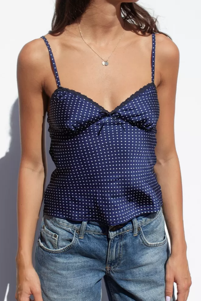 Top^Subdued Tank top con fiocchetto