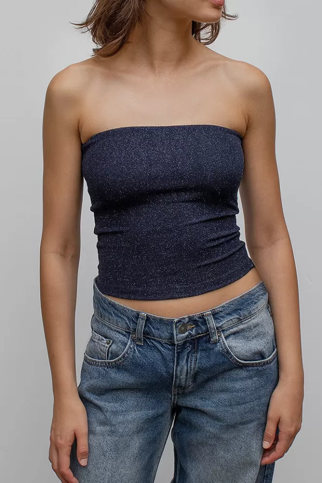 Top^Subdued Top fascia lurex