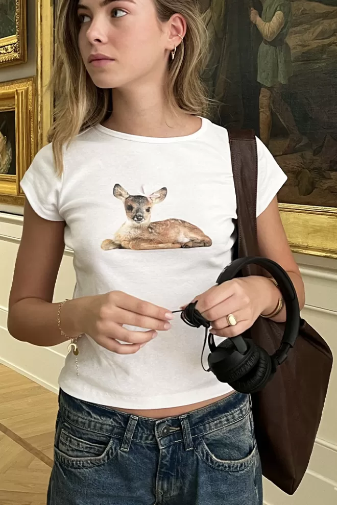 Graphics^Subdued T-shirt Cerbiatto