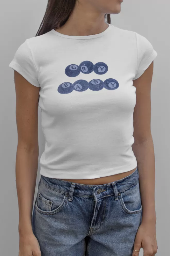 Graphics^Subdued T-shirt Cry Baby