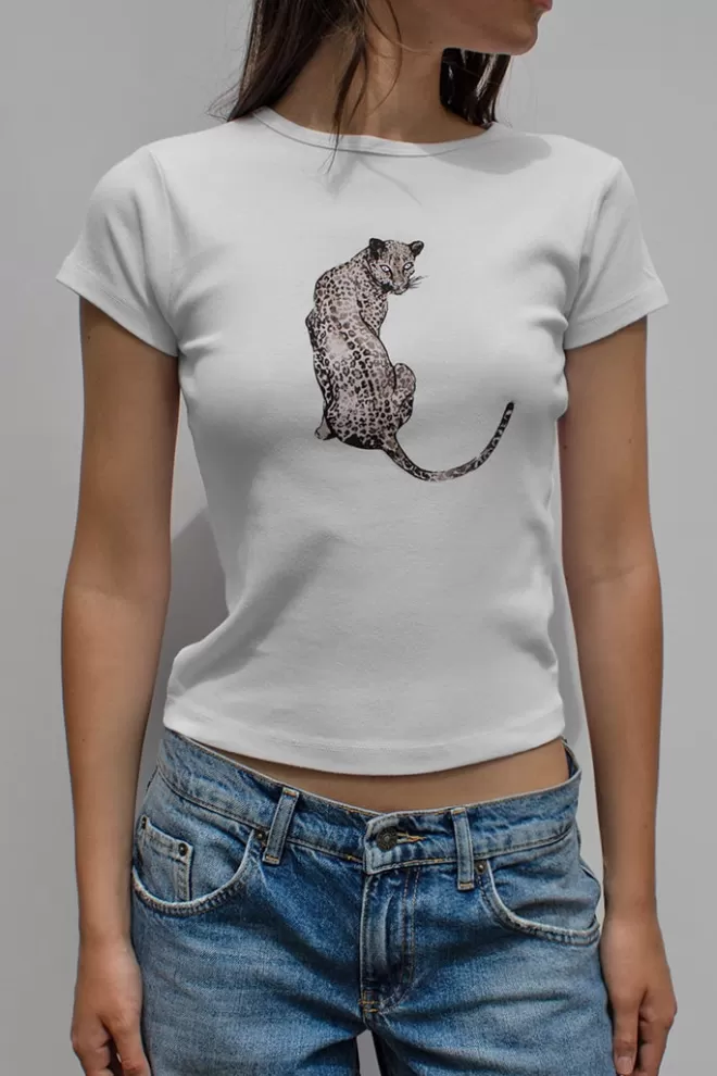 Graphics^Subdued T-shirt Leopard