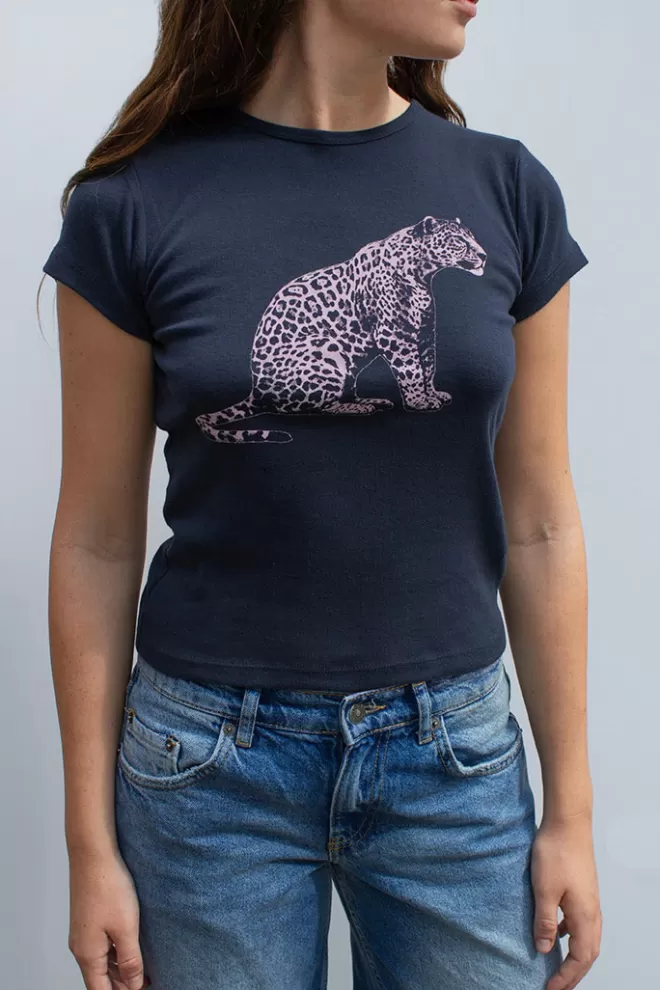 Graphics^Subdued T-shirt Leopardo
