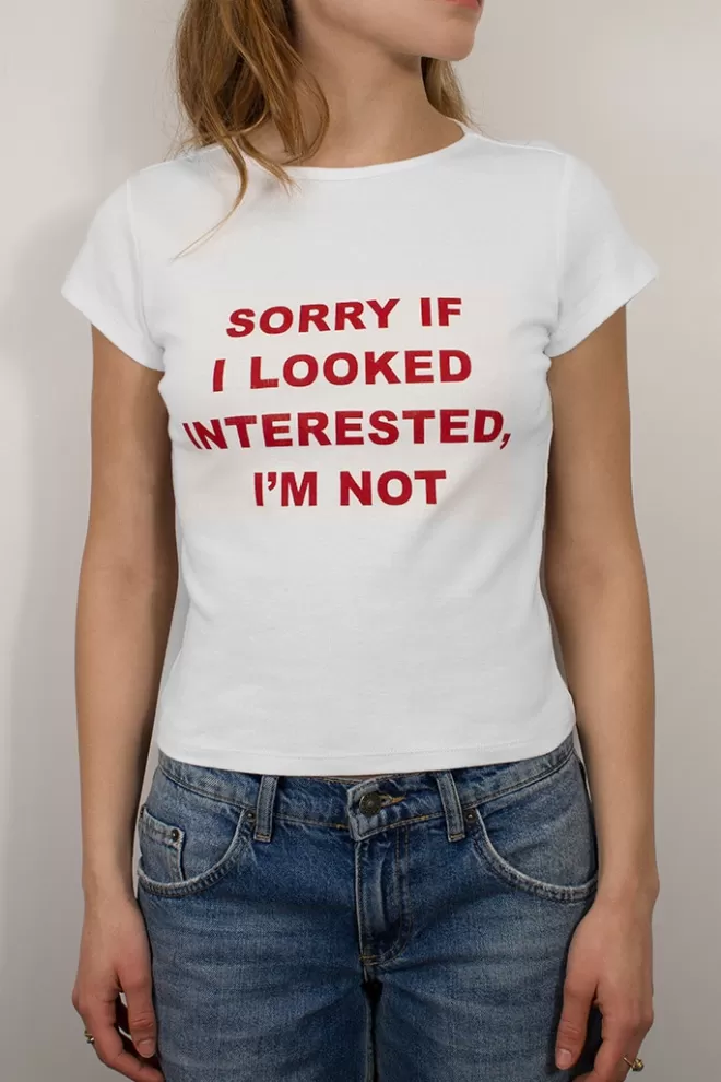 Graphics^Subdued T-shirt Sorry if i looked
