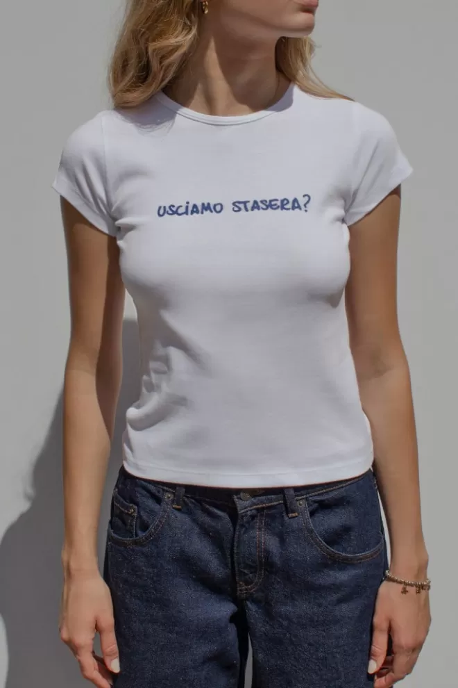 Graphics^Subdued T-shirt Usciamo stasera